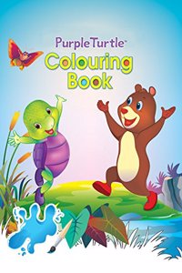 Purple Turtle Colouring Book-3
