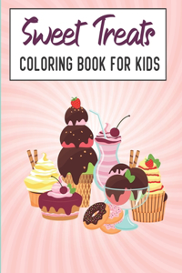 Sweet Treats coloring book for kids