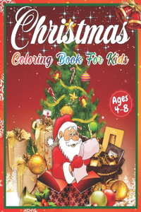 Christmas Coloring Book for Kids Ages 4-8