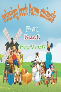 coloring book farm animals fun best perfect