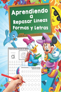 Aprendiendo a Repasar Líneas, Formas y Letras