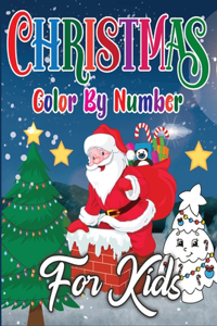 Christmas Color By Number For Kids