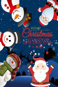 Merry Christmas Adult Coloring Book