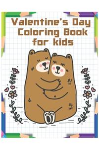 Valentine's Day Coloring Book For Kids