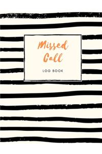 Missed Call Log Book