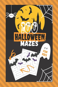 100 Halloween Mazes for kids