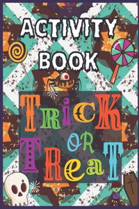 Activity Book Trick Or Treat
