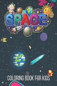 Space Coloring Book for Kids