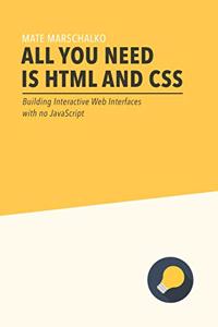 All you need is HTML and CSS