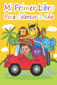 Mi primer libro para colorear 1 año