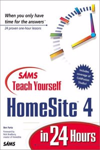 Sams Teach Yourself HomeSite 4 in 24 Hours