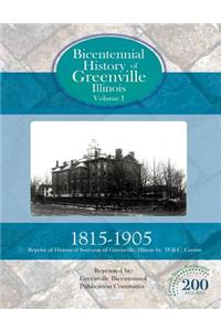 Bicentennial History of Greenville, Illinois Volume 1