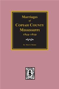 Copiah County, Mississippi 1844-1859, Marriage Records of.