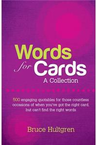 Words for Cards