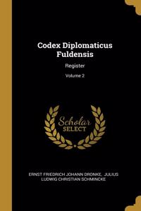 Codex Diplomaticus Fuldensis