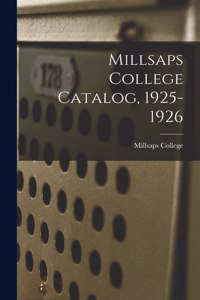Millsaps College Catalog, 1925-1926