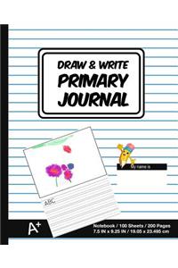 Draw & Write Primary Journal