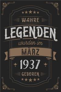 Wahre Legenden wurden im März 1937 geboren