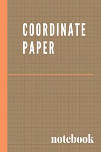 Coordinate Paper Notebook