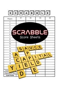 Scrabble Score Sheets