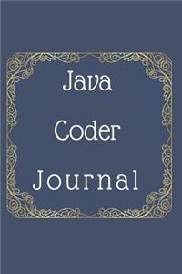 Java Coder Notebook Journal