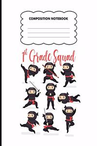 1st grade Squad Composition Notebook