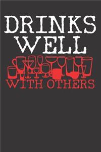 Alcohol Drinker Drinking Party Notebook Journal