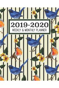 2019-2020 Weekly & Monthly Planner