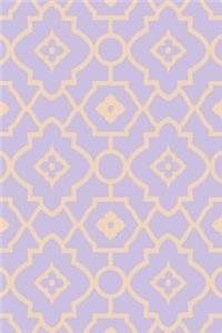 Morrocan Design College Ruled Notebook