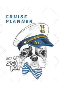 Cruise Planning Journal: Trip & Vacation Planner Packing List Organizer Travel Planning Diary Itinerary & Excursion Agenda French Bulldog Sailer Cover: Funny Dog Cruise Ship