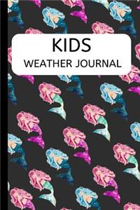 kids weather journal: Daily notebook for Young Backyard Meteorologists to Log, Draw and Write a Story About the Weather