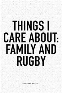 Things I Care About