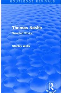 Thomas Nashe (Routledge Revivals)