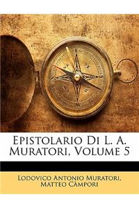 Epistolario Di L. A. Muratori, Volume 5