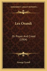 Lex Orandi