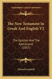 New Testament In Greek And English V2