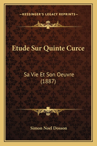 Etude Sur Quinte Curce