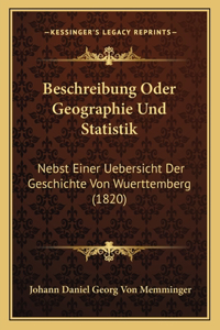 Beschreibung Oder Geographie Und Statistik