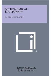 Astronomical Dictionary