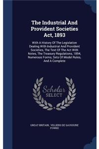Industrial And Provident Societies Act, 1893