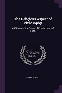 The Religious Aspect of Philosophy