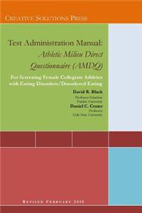 Test Administration Manual