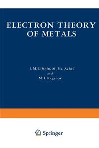 Electron Theory of Metals