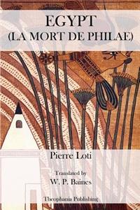 Egypt La Mort De Philae