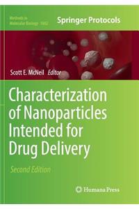 Characterization of Nanoparticles Intended for Drug Delivery