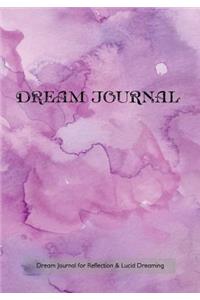 Dream Journal for Reflection and Lucid Dreaming