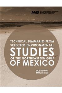 Technical Summaries from Selected Environmental Studies of the Northeastern Gulf of Mexico