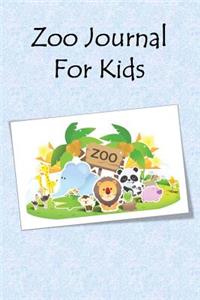 Zoo Journal For Kids