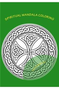 39 Spiritual Mandala Coloring: Nirvana