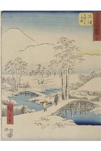 Mt. Fuji and Mr. Ashigara from Numazu, Ando Hiroshige. Blank Journal